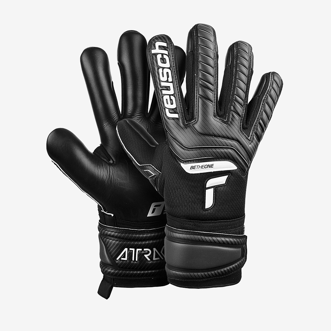 Reusch Attrakt Infinity Black Mens GK Gloves