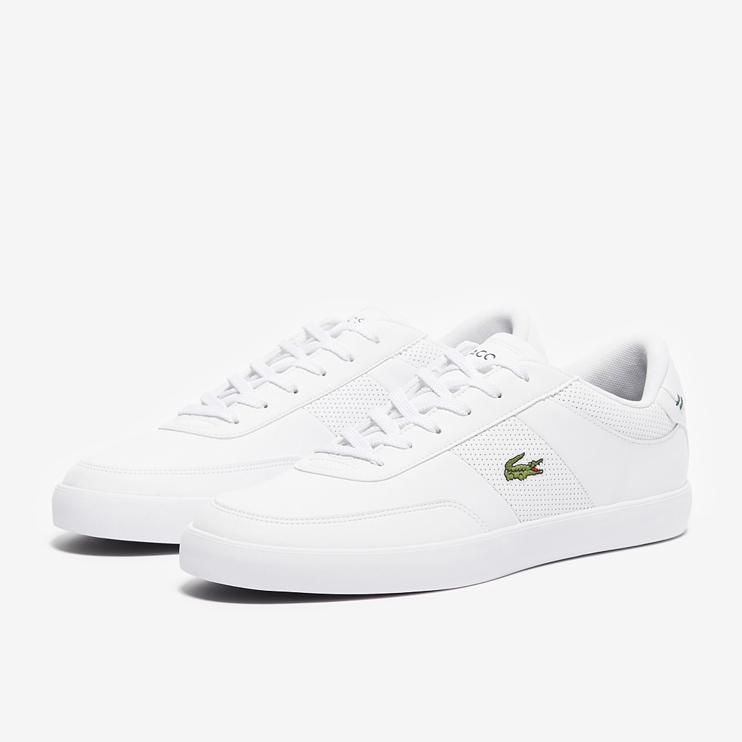 Lacoste Court Master - White/White - Trainers - Mens Shoes