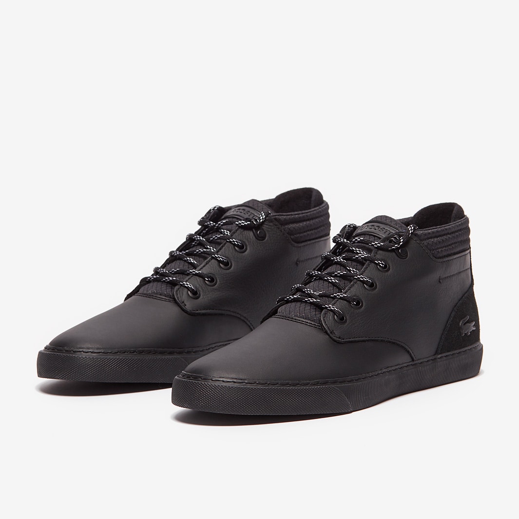 Lacoste Esparre Chukka - Black/Black - Trainers - Mens Shoes | Pro:Direct