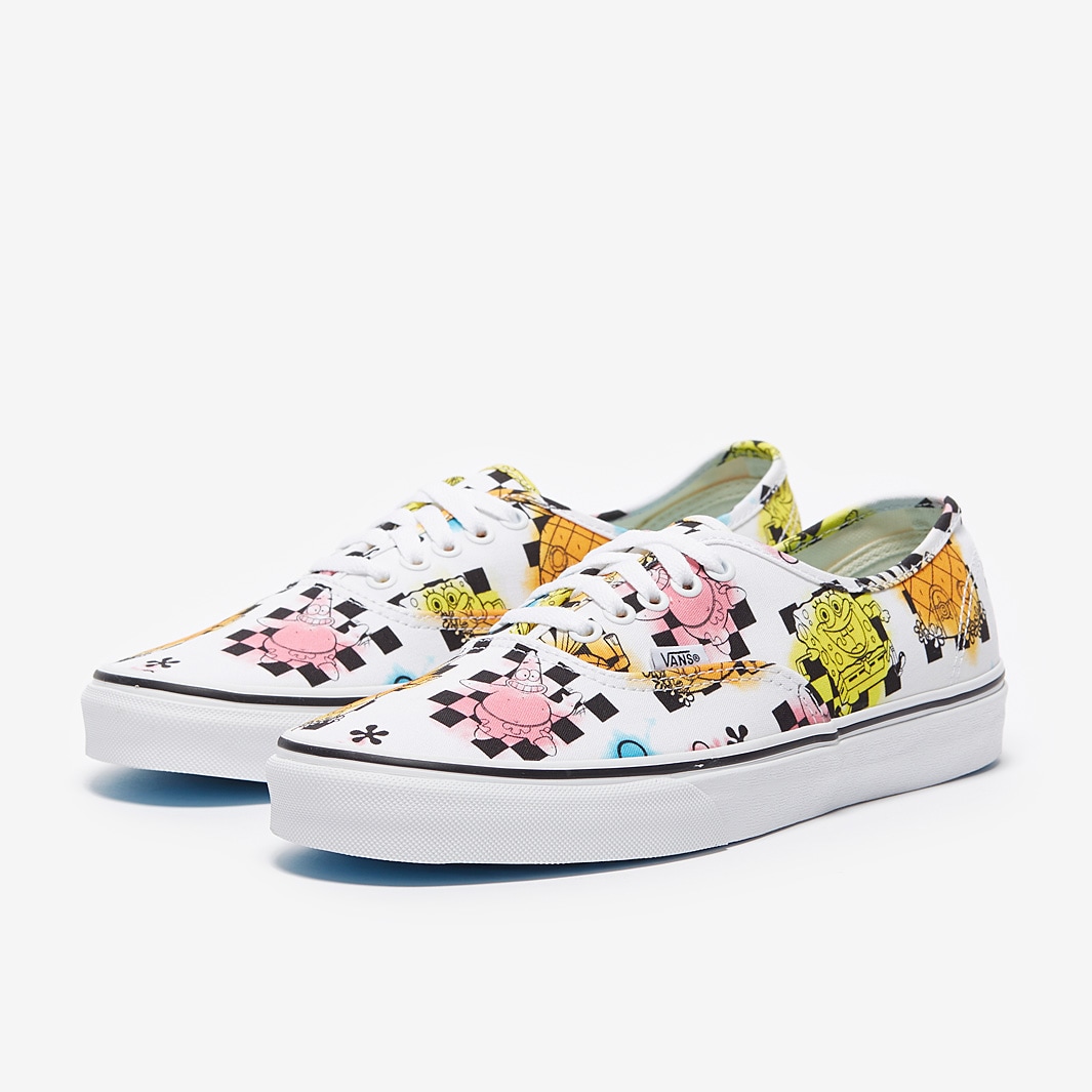 Vans on sale authentic spongebob