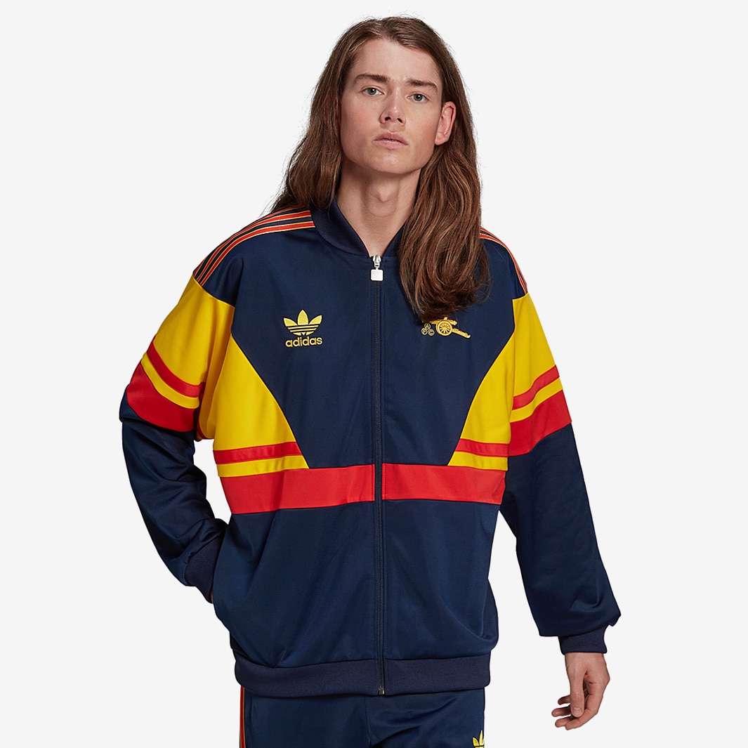 Arsenal Football Veste Arsenal Jaune Haut De Survêtement Adidas