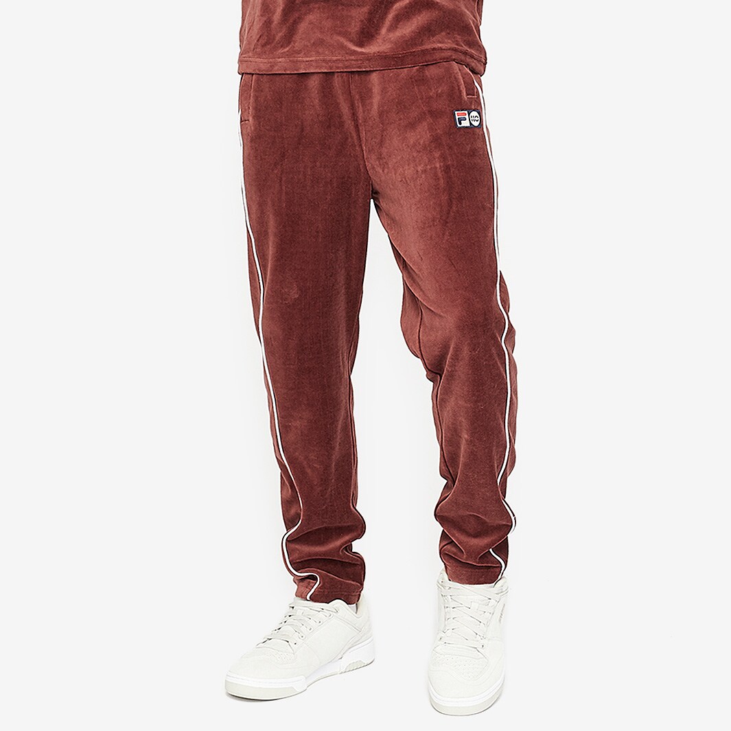 【Raucohouse】Soft velour tape track pants 