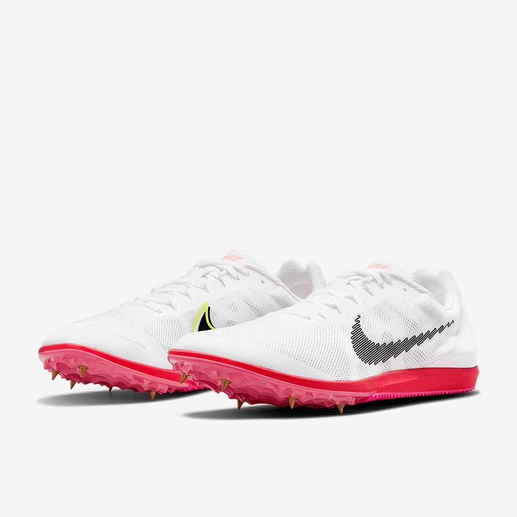 Nike Zoom Rival D 10 - White/Black-Black - Mens Shoes