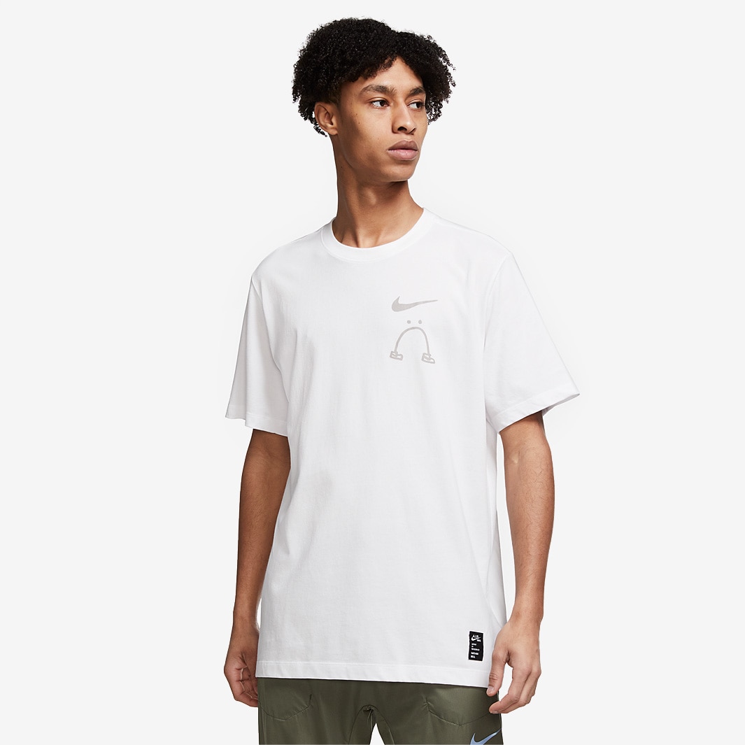 Nike Nathan T-Shirt - White - Mens Clothing