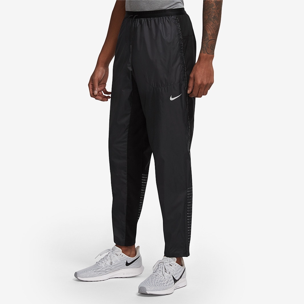 extinción Educación Túnica Nike Storm-FIT Run Division Phenom Elite Flash Pant -  Black/Black/Reflective Silv - Mens Clothing 