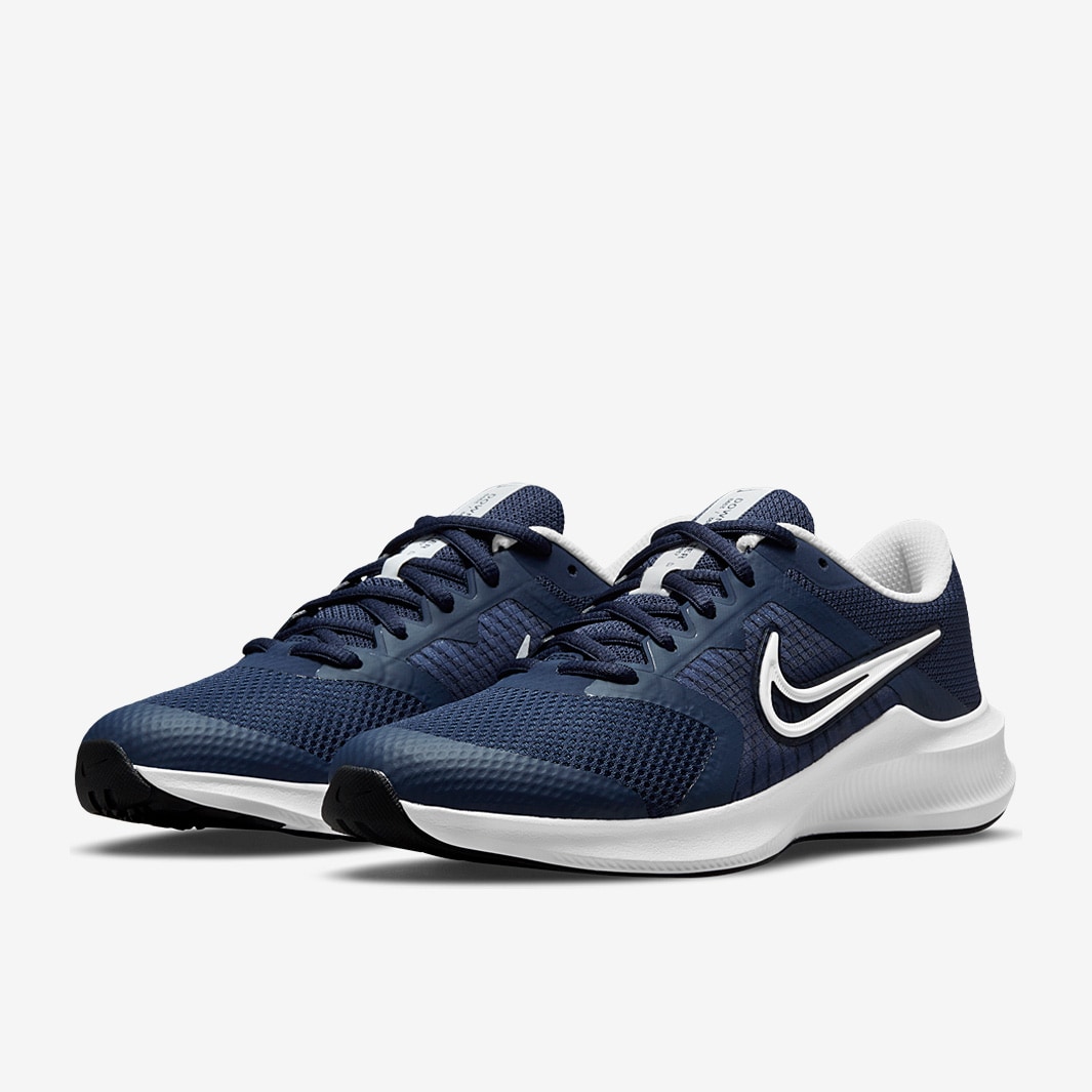 Nike Downshifter 11 Older Kids (GS) - Midnight Navy/White - Boys Shoes ...