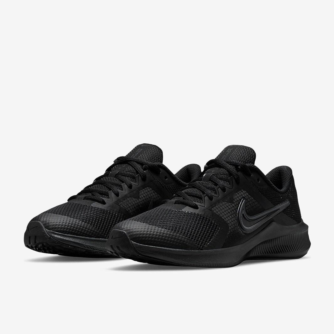 Nike Kids Downshifter 11 - Black/Dk Smoke Grey - Boys Shoes