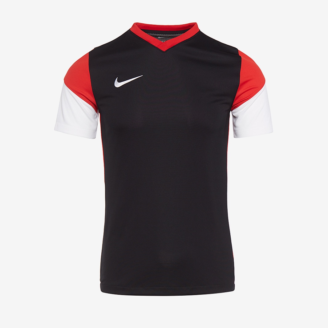 Nike Dri-FIT Park Derby III SS Jersey - Black/University Red/White ...