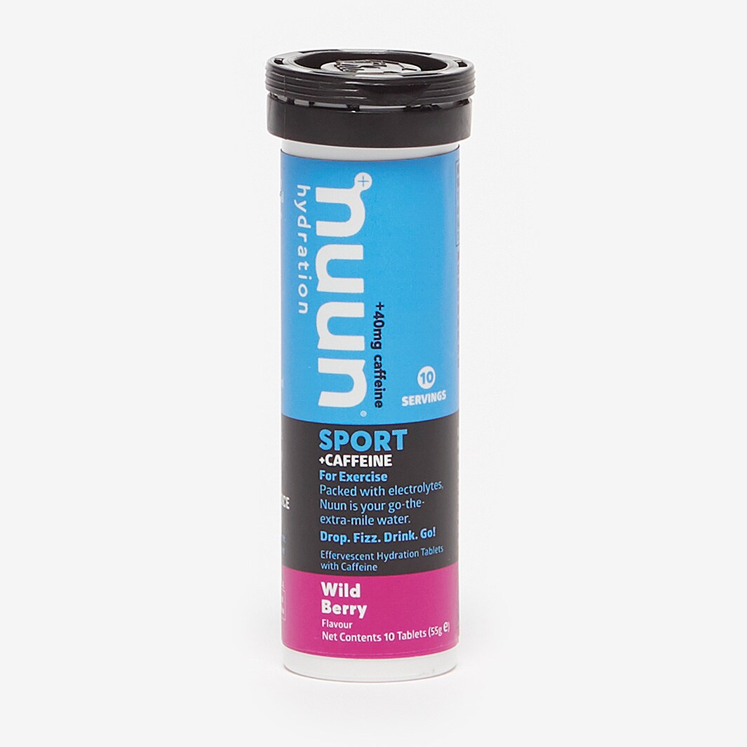 Nuun Energy Caffeine Tablets (10 Tabs) Wild Berry Nutrution Pro