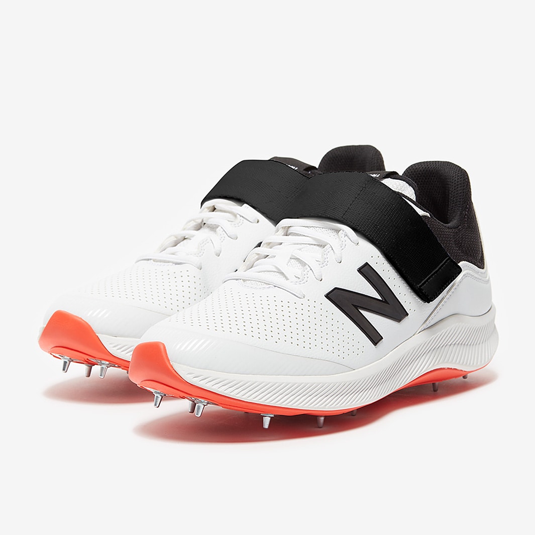 New Balance CK4040 Cricket Shoe - White/Black/Red - Mens Shoes | Pro:Direct  Soccer