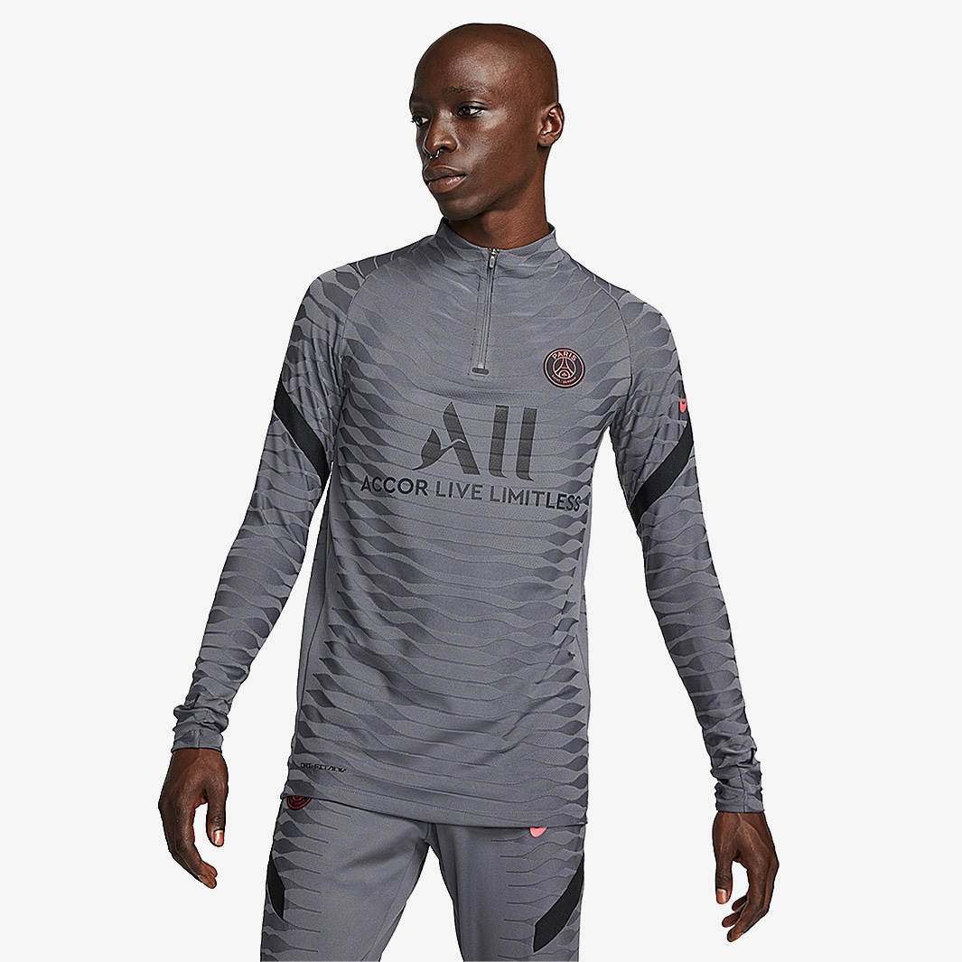 Nike Paris-Saint Germain 21/22 Dri-FIT ADV Elite Drill Top - Dark Grey ...