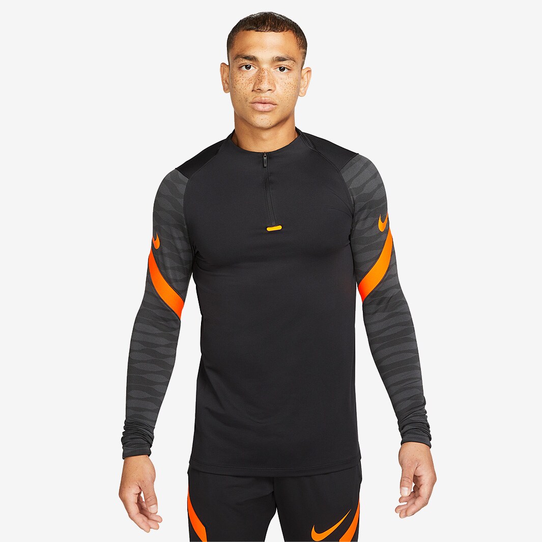 haut-nike-strike-21-dri-fit-drill-noir-anthracite-orange-total-noir