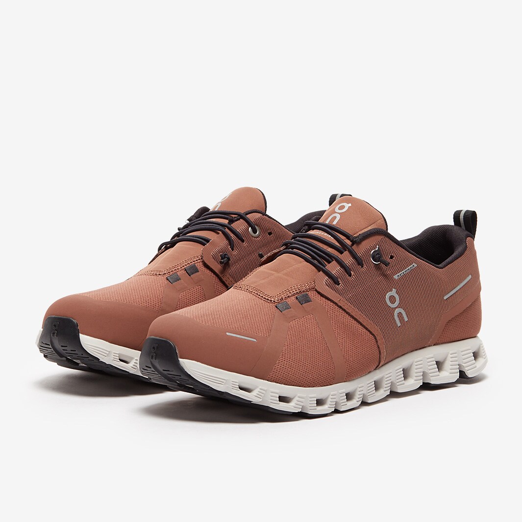 On Cloud Waterproof - Cocoa/Frost - Trainers - Mens Shoes