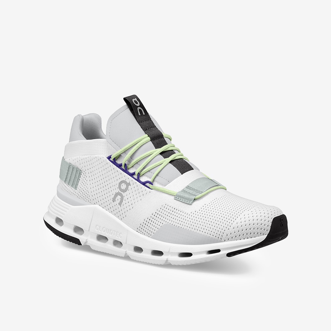On Cloudnova - White/Mineral - Trainers - Mens Shoes | Pro:Direct Soccer