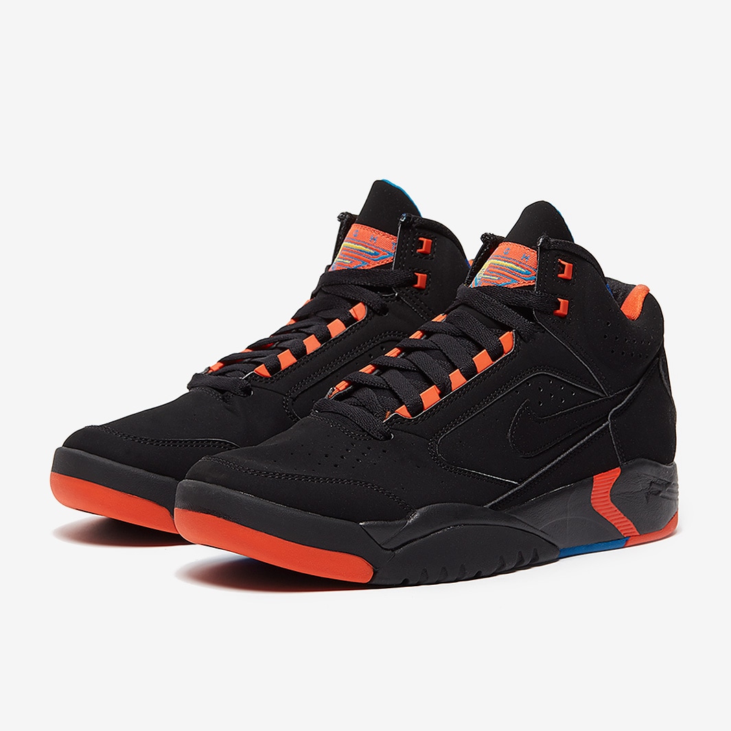 Nike Sportswear Air Flight Lite Mid Black/Black-Team Orange