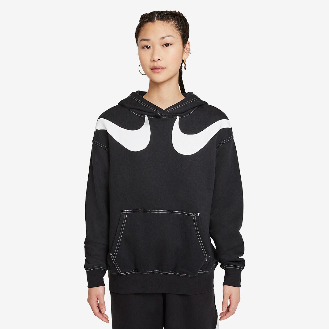 nike swoosh sudadera blanca