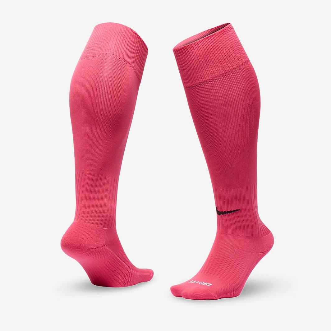 Nike Academy OTC Football Socks - Vivid Pink/Black - Mens Football ...