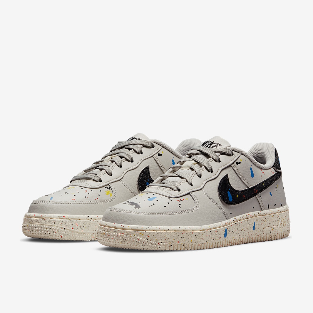 light grey air force 1 lv8 3 trainers junior