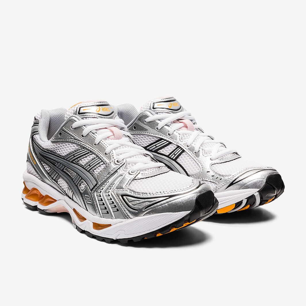 ASICS SportStyle GEL-Kayano 14 - White/Pure Silver - Trainers - Mens ...