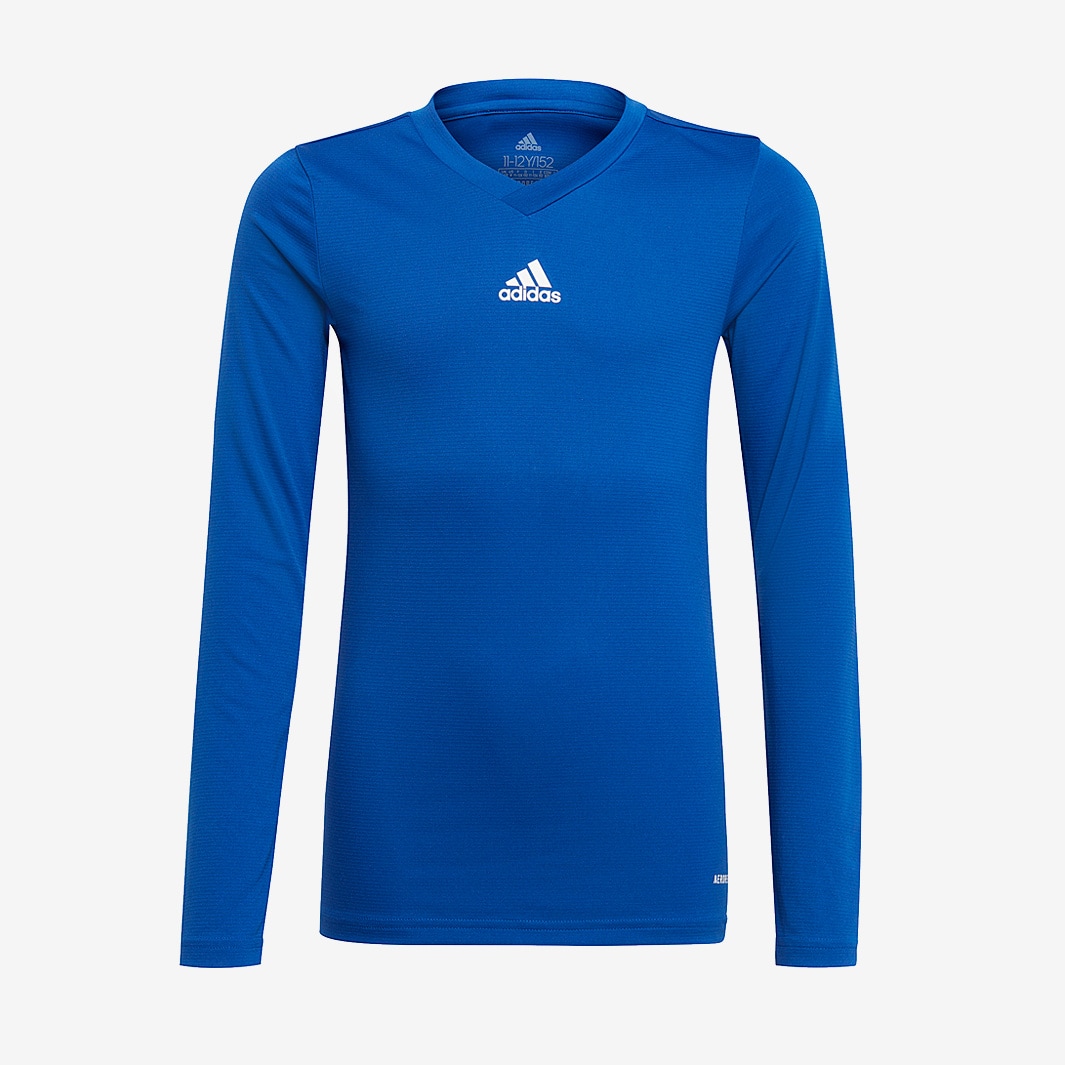 adidas Junior Team Base Tee - Team Royal Blue - Junior Clothing | Pro ...