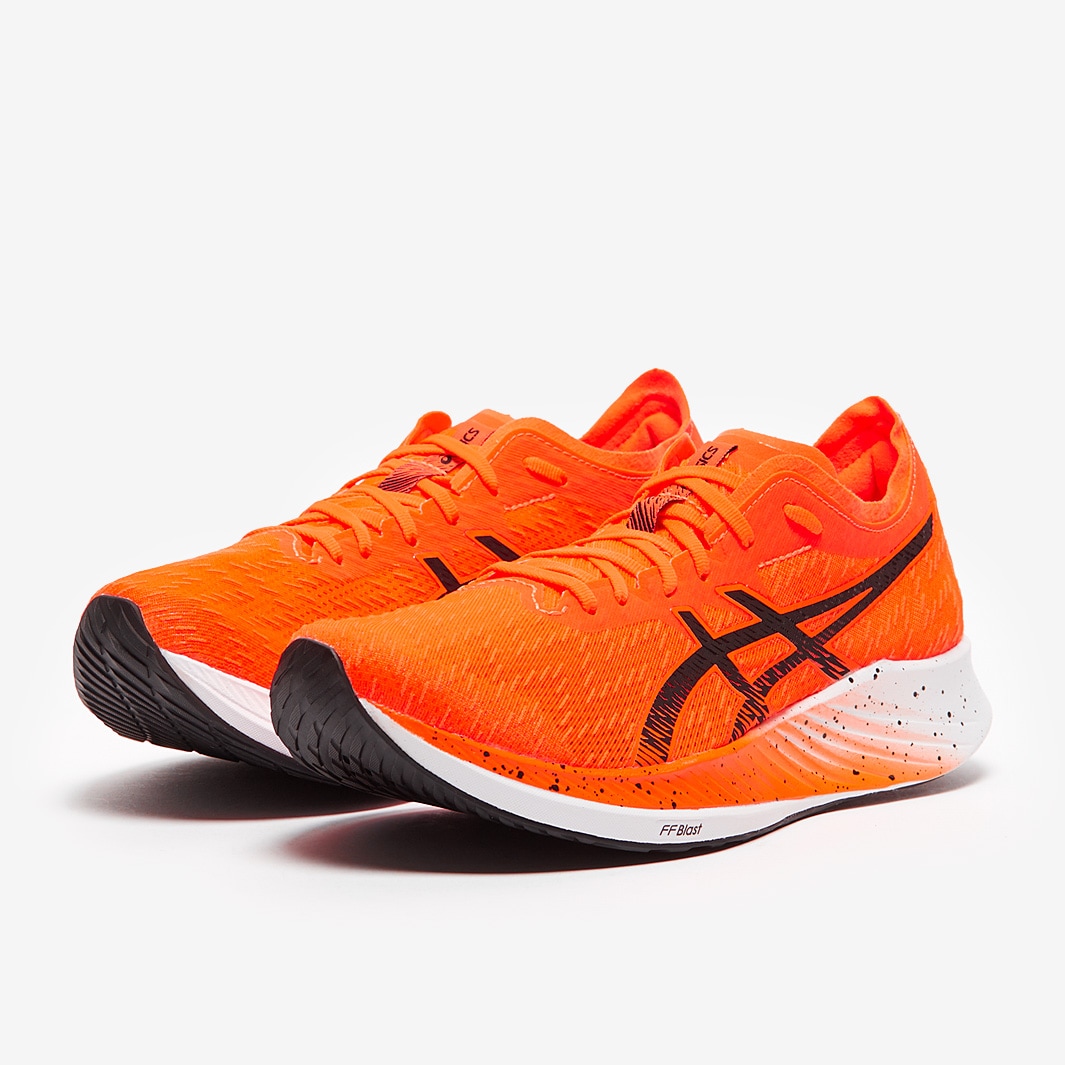 ASICS Magic Speed Shocking Orange/Black Mens Shoes ProDirect Running