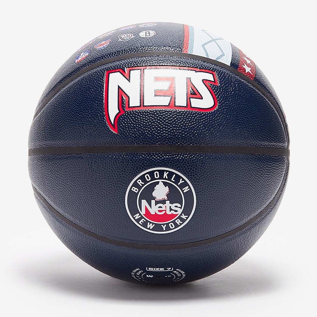 Wilson NBA City Edition Collector Brooklyn Nets Size 7 Black Basketballs