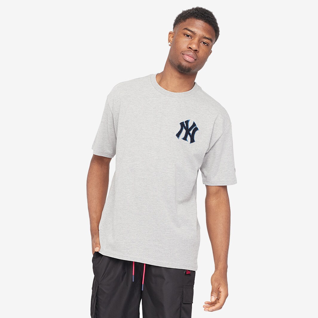 New Era MLB New York Yankees Heritage Tee - Light Grey Heather - Tops ...