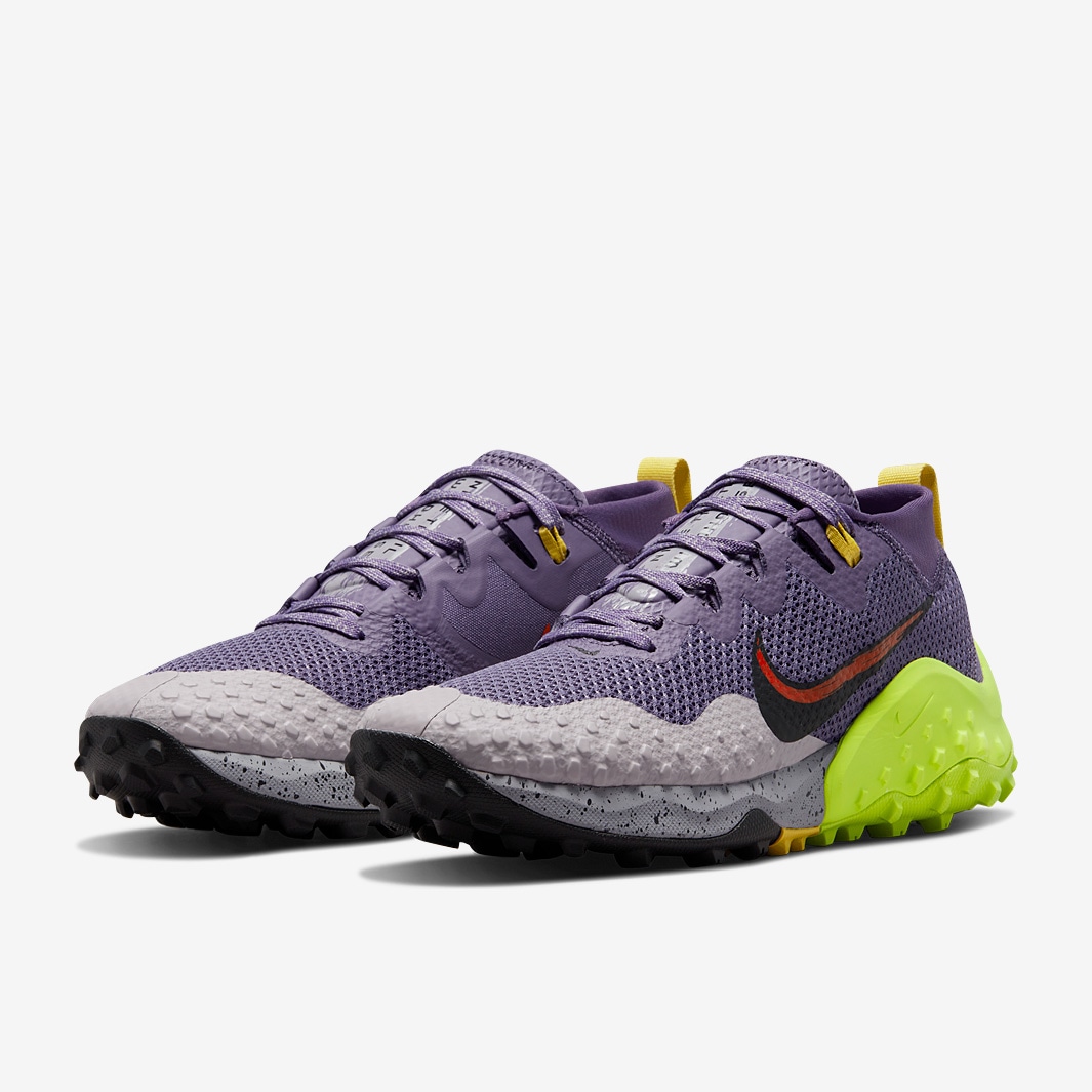 Nike Femme Wildhorse 7 - Canyon Violet/Noir/Gris Atmosph?�re - Chaussures Femme | Pro:Direct Soccer