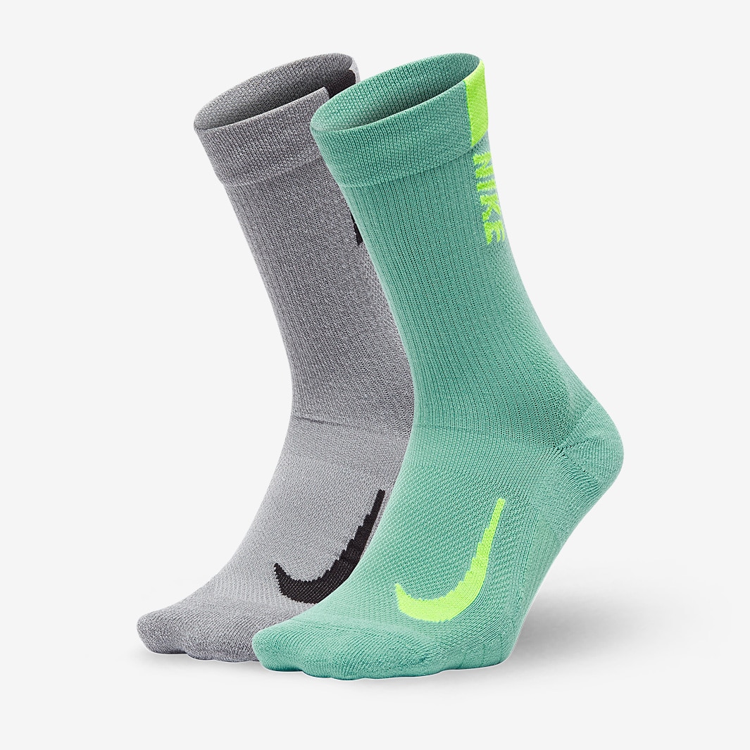 Nike Multiplier Crew Socks - Multi-Color - Running Socks
