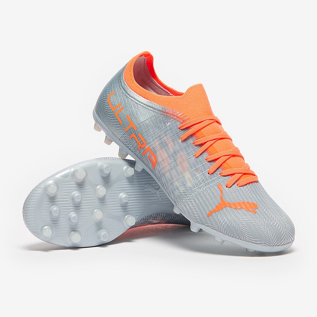 Puma Ultra 3.4 MG - Diamond Silver/Neon Citrus - Mens Boots | Pro ...