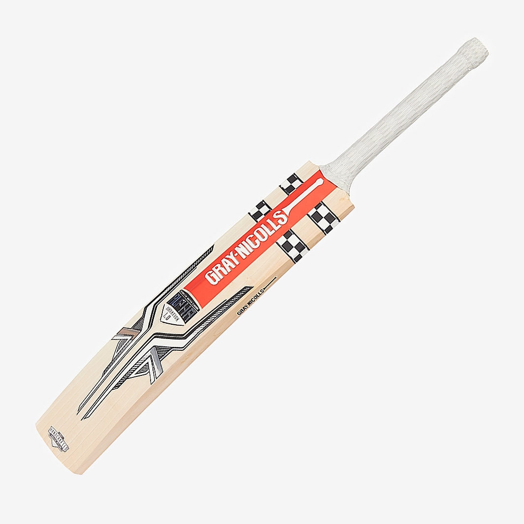 GrayNicolls Alpha Gen 150 1.0 Cricket Bat White/Silver Junior