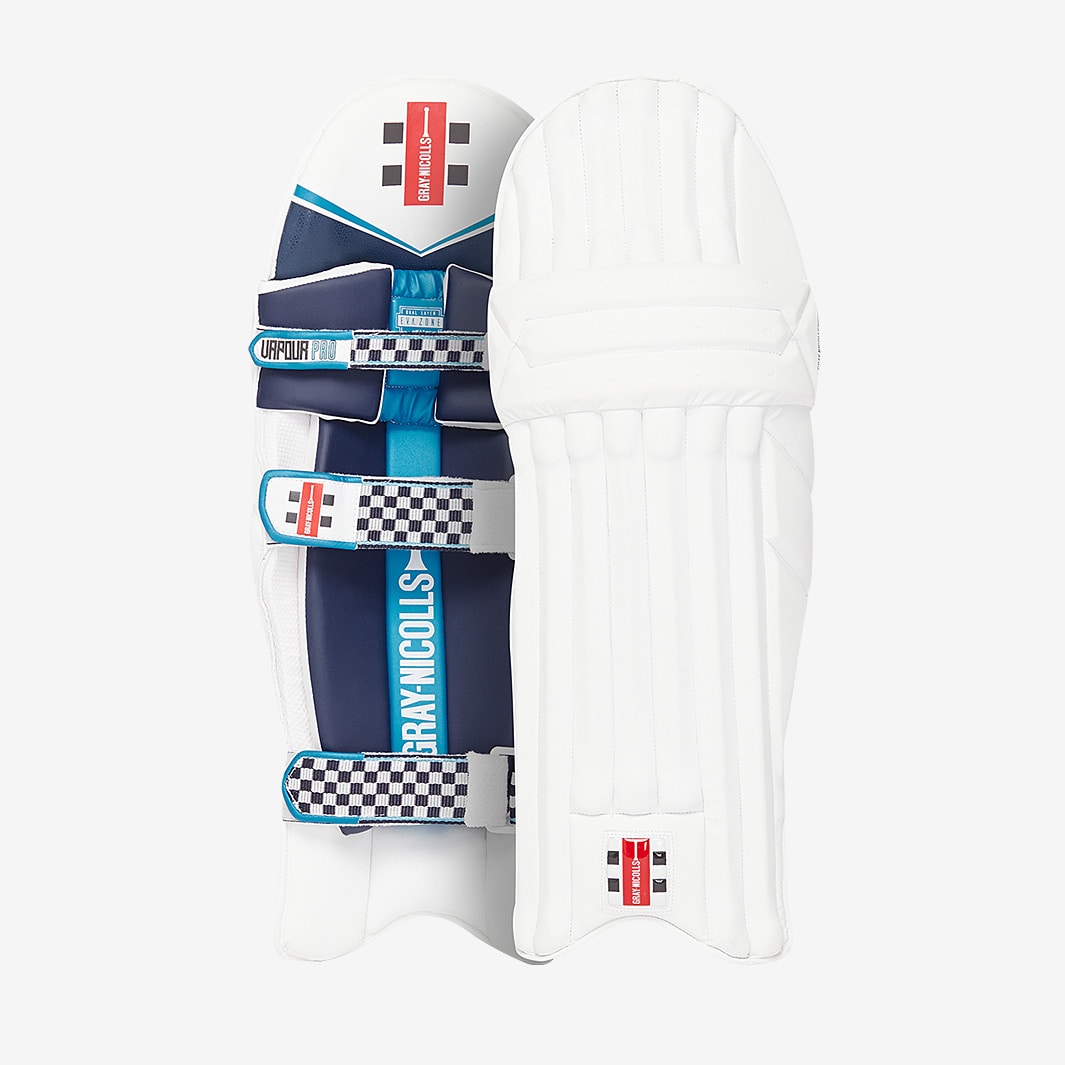 GrayNicolls Vapour Pro LH Batting Pads White/Blue Batting