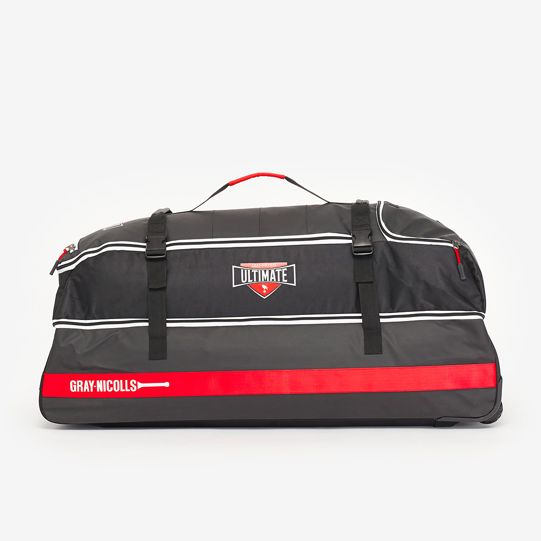 Gray-Nicolls Ultimate Wheelie Bag - Black/Red - Bags & Luggage | Pro ...