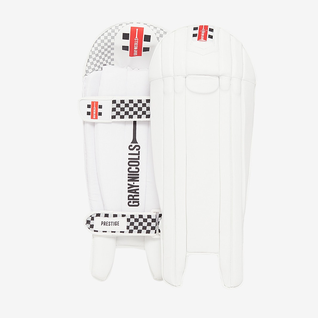GrayNicolls Prestige Wicket Keeping Pads White Wicket Keeping