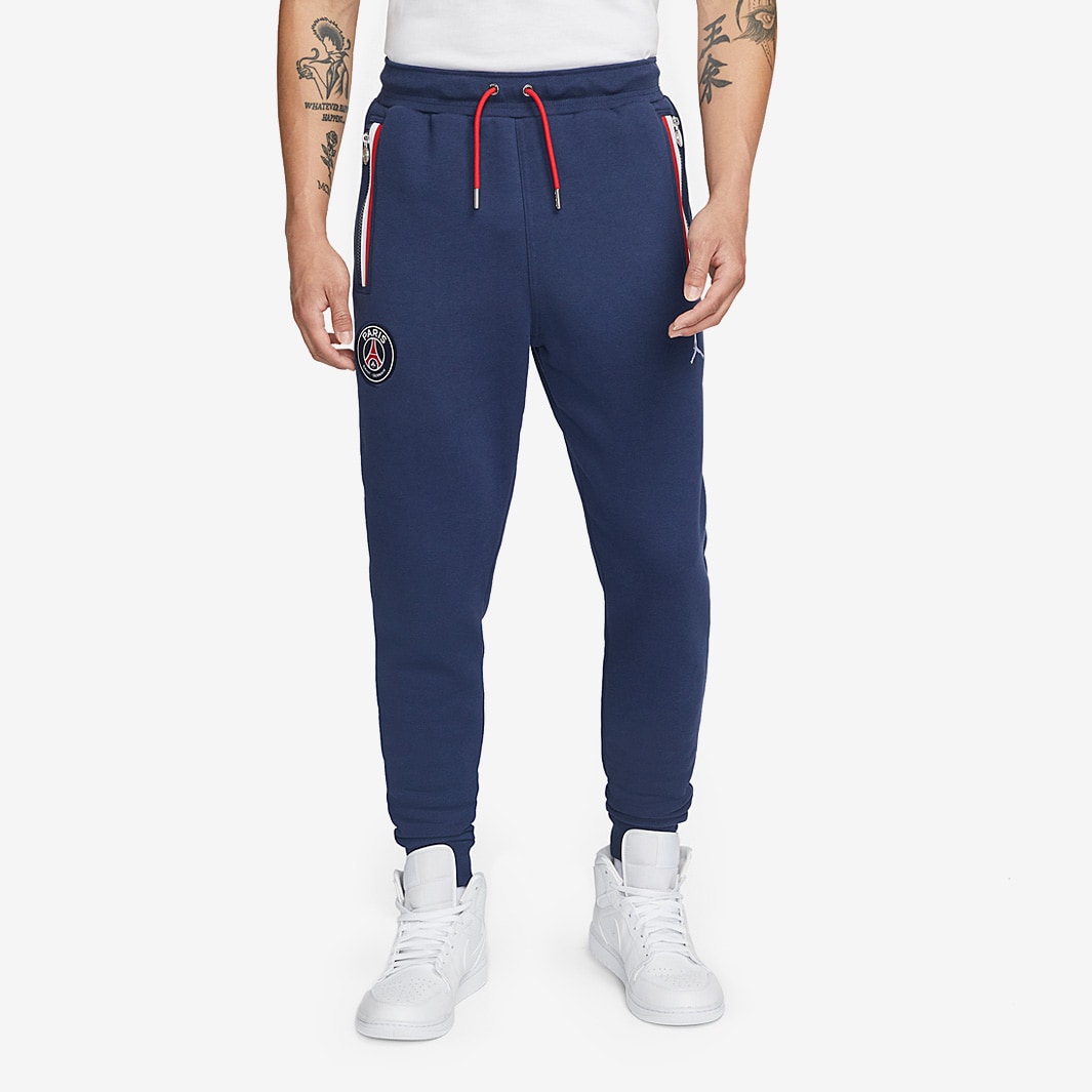 Nike Paris Saint-Germain Fleece Pants - Midnight Navy - Bottoms - Mens ...