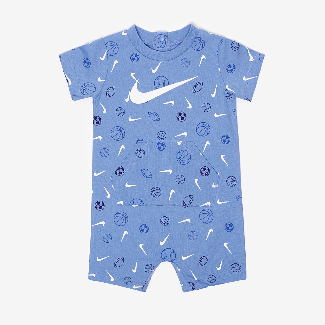 Nike Infant Sportball AOP Romper (1-2Yrs) - University Blue - Boys ...
