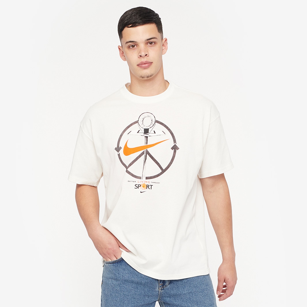 Nike Nba Team 31 Courtside Tee Pure Mens Clothing 