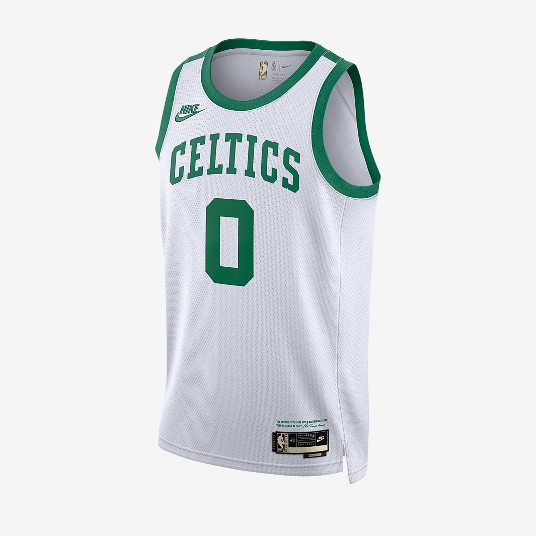 Nike Men's Boston Celtics Jayson Tatum #0 Black Dri-FIT Swingman Jersey