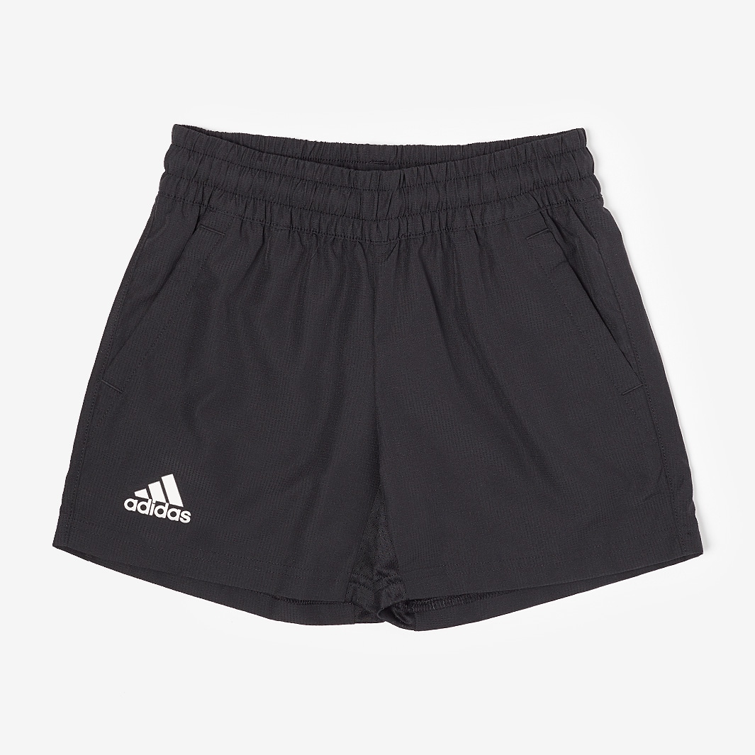 adidas Boys Club Short - Black/White - Boys Clothing