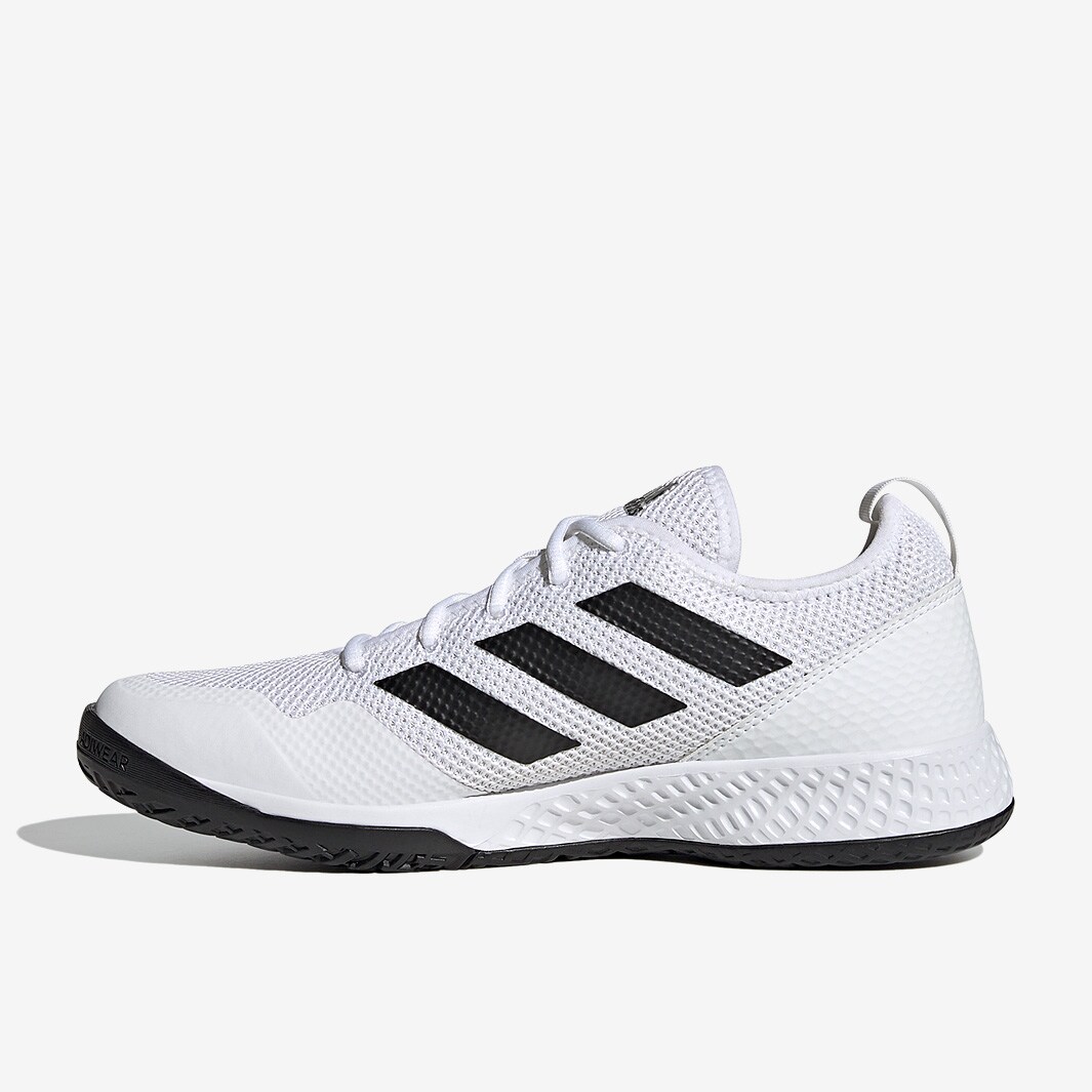 adidas CourtFlash White/Core Black Mens Shoes ProDirect Tennis
