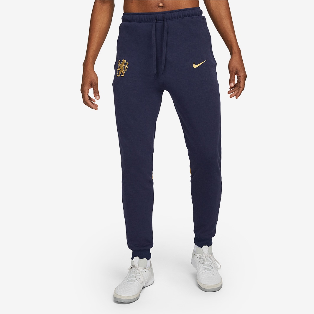 Nike Chelsea 21/22 Travel Pant - Blackened Blue/Jersey Gold - Mens ...
