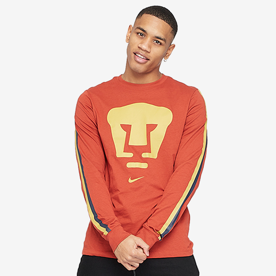 T‑shirt Sport Umbro Vapa Tech Manches Longues - Orange Fluo XL Pour Homme - Neuf Avec étiquettes