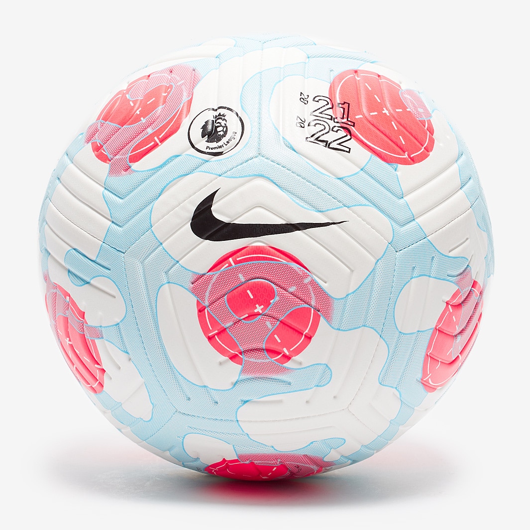 houten textuur Melodieus Nike Premier League Strike Third - White/Baltic Blue/Laser Crimson/Black - Soccer  balls 