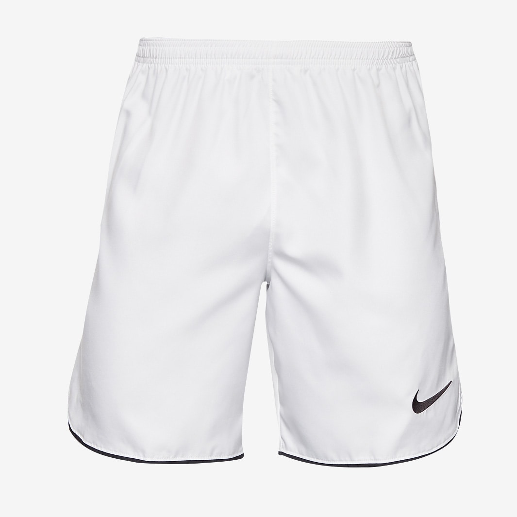 Nike Dri-Fit Laser V Shorts (W) - White/Black - Mens Football Teamwear