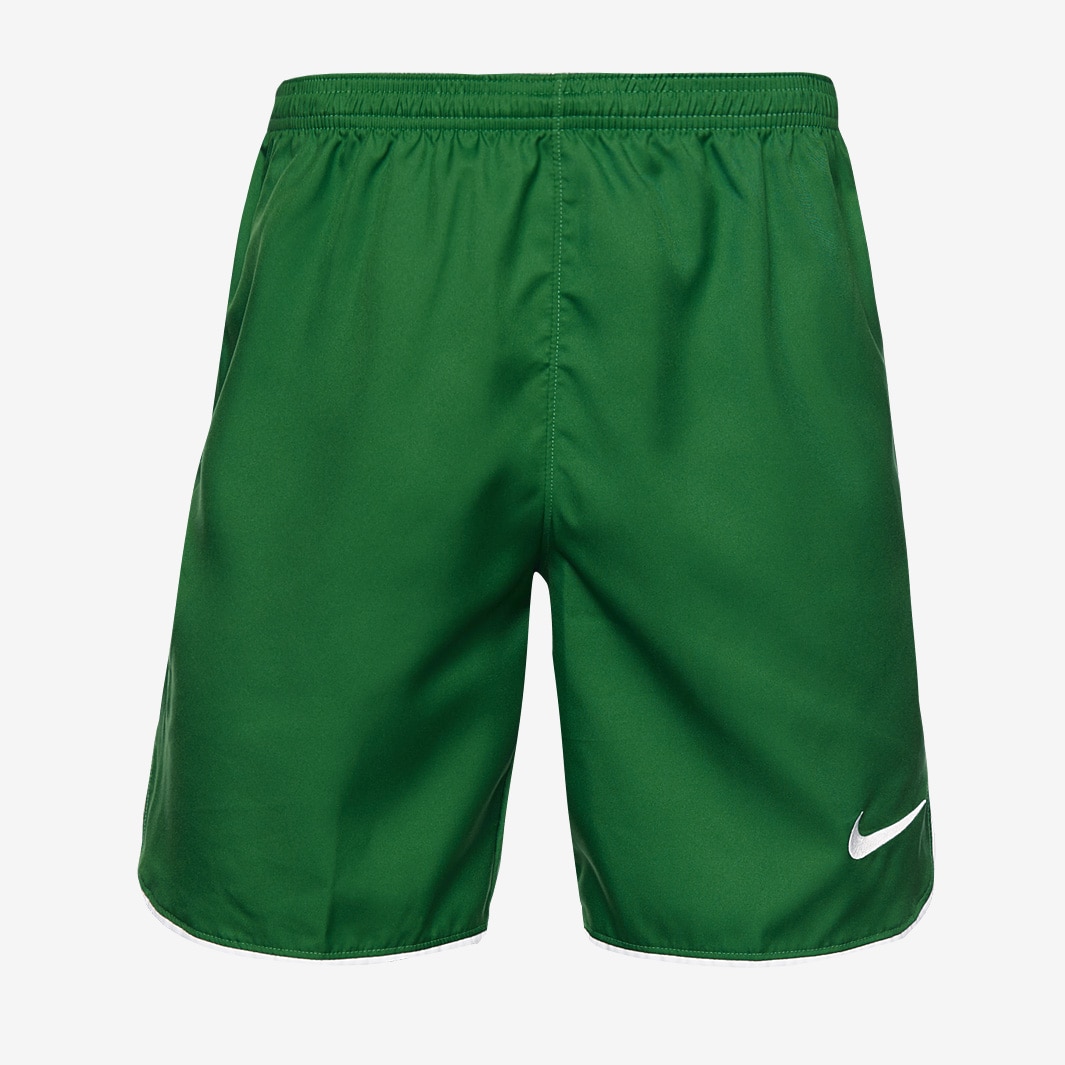 Nike Dri-Fit Laser V Shorts (W) - Pine Green/White - Mens Football ...