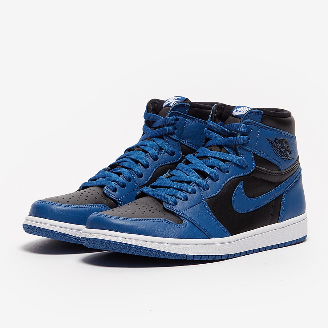 Jordan Air Jordan 1 Retro High OG - Dark Marina Blue/Black/White - Mens ...