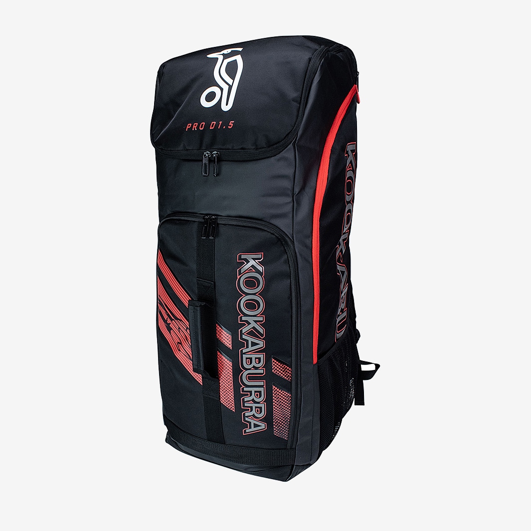 Kookaburra Pro d1.5 Duffle Bag Black/Red Bags & Luggage Pro