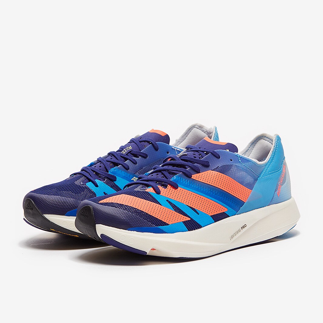 adidas adizero Takumi Sen 8 - Legacy Indigo/Turbo/Sky Rush - Mens Shoes ...