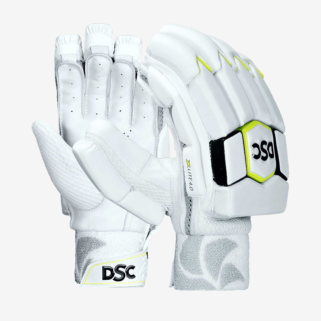 DSC XLite 4.0 LH Junior Batting Gloves White Junior Batting Equipment ProDirect Cricket