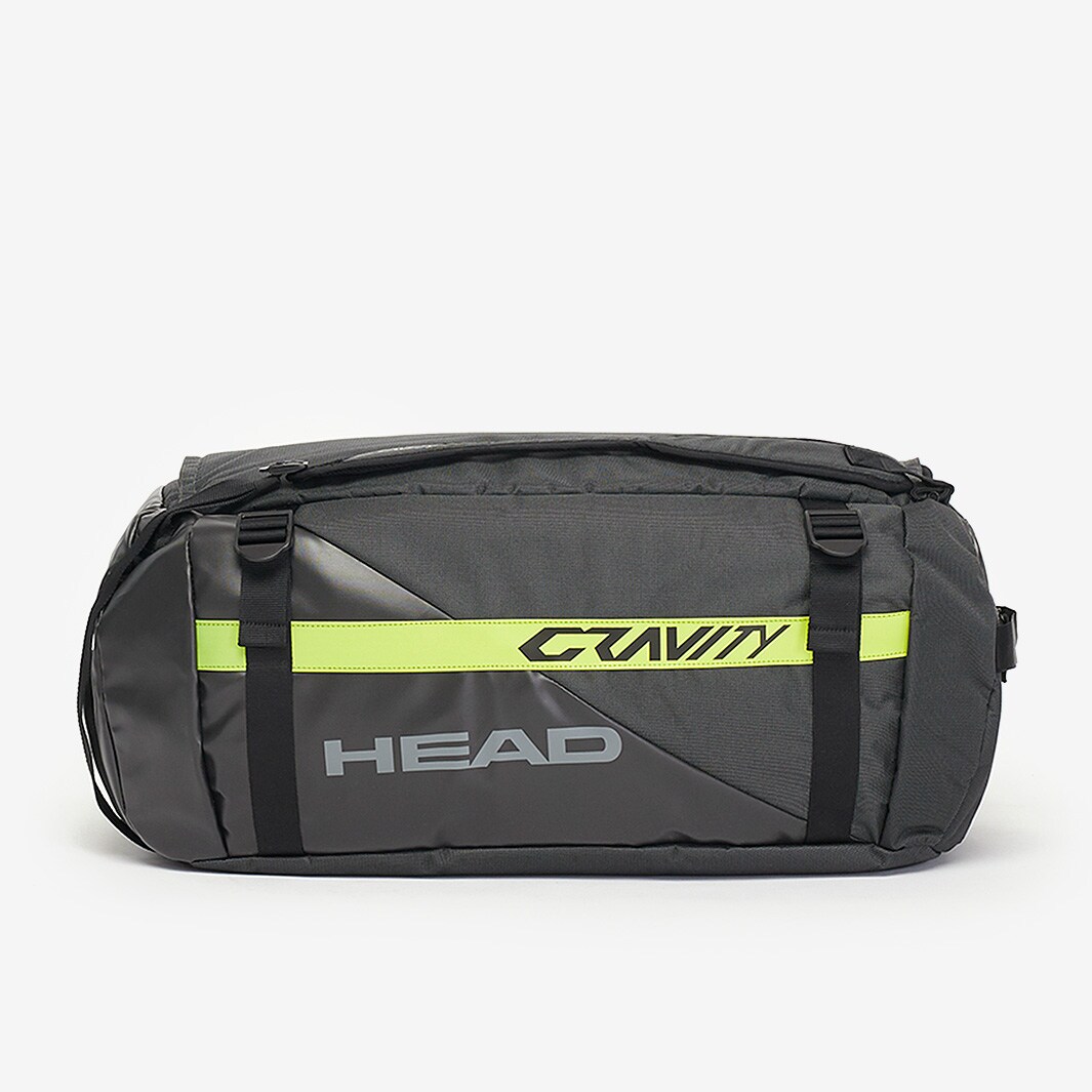 Gravity rPET Duffle Bag Black/Yellow Bags & Luggage